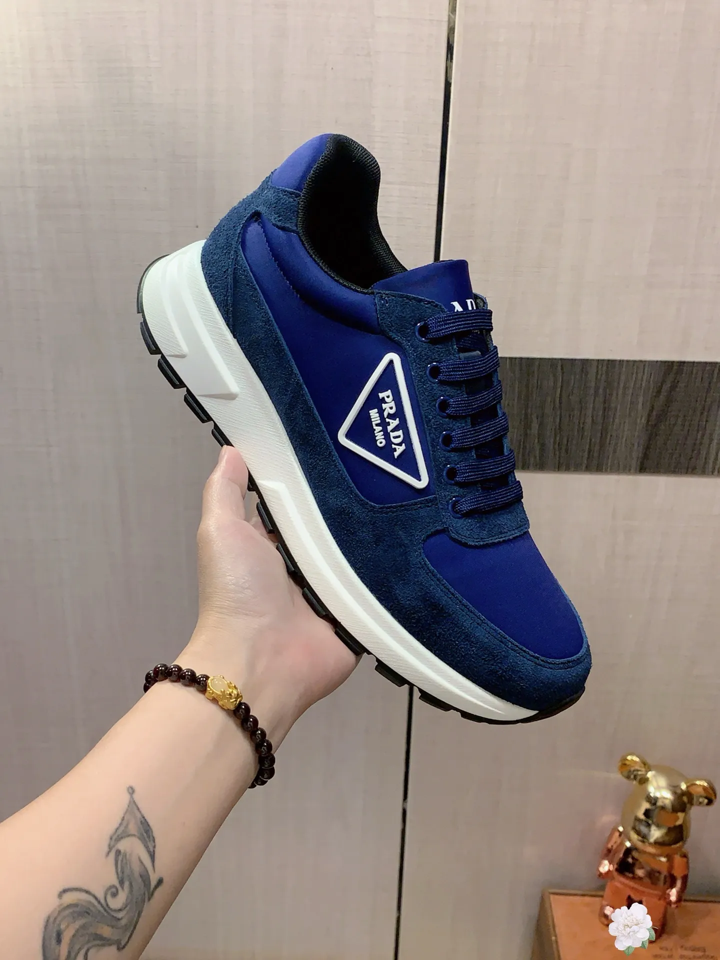 Men's Men's Shoes💰420💰💰🎩🎩[Lightning][Lightning] "PRADA*" The latest and most popular casual shoes, top brand [seduce] luxury~purchase, top~quality. [Strong] The upper is made of imported breathable cowhide with material ➕ breathable sheepskin feet (•) and fine workmanship. The original stylish and stylish soft rubber wear-resistant and non-slip outsole is light and comfortable on the feet. The real thing looks better when photographed. 085: code: 38-44, 3️⃣ colors selected